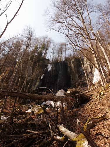 Foto: Cascada Strungii - dupa tragedie (C) eMaramures.ro